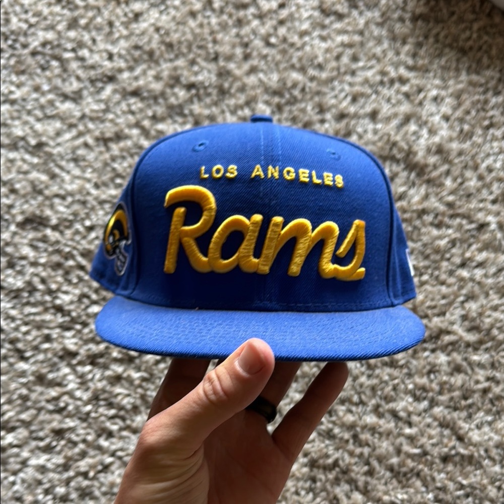 Los Angeles Rams Blue and Yellow Cap